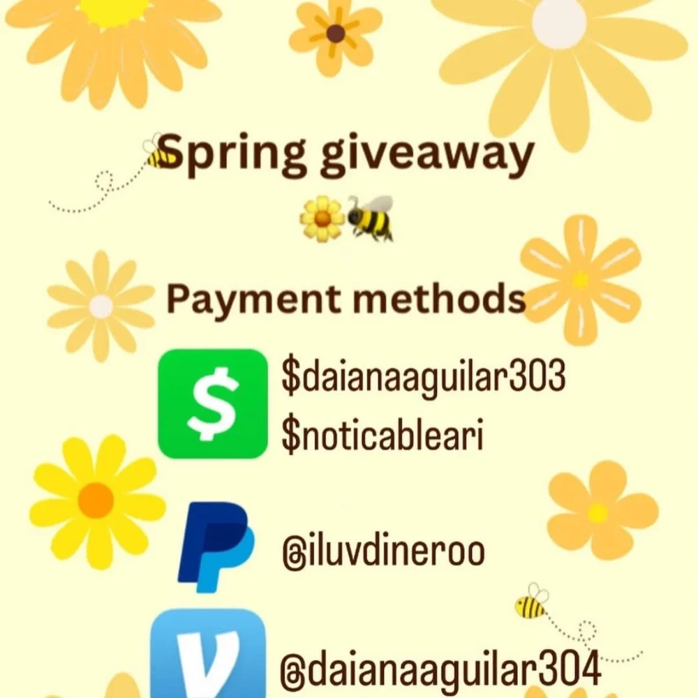 Spring Giveaway Poster - Picture 2 of 6